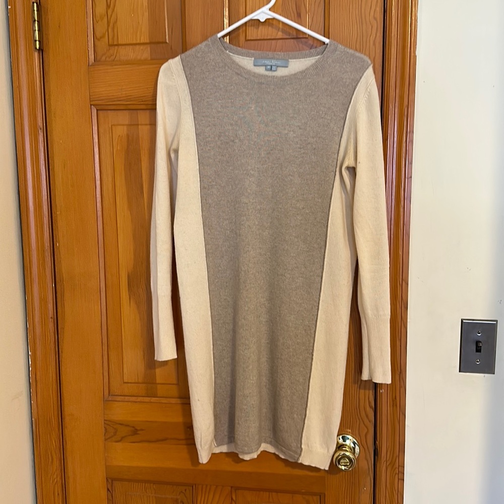 Cashmere sweater dress